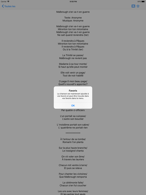 Chants et Chansons Chants et Chansons