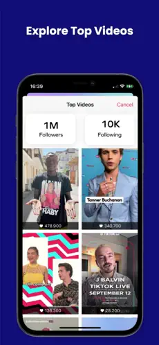 Captura de Pantalla 5 TikViral : Likes & Followers iphone