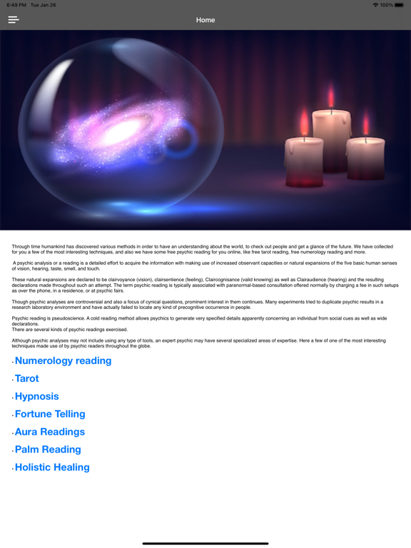 Fortune Teller Psychic Reading screenshot 2