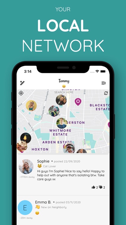 Neighborly: Neighborhood app