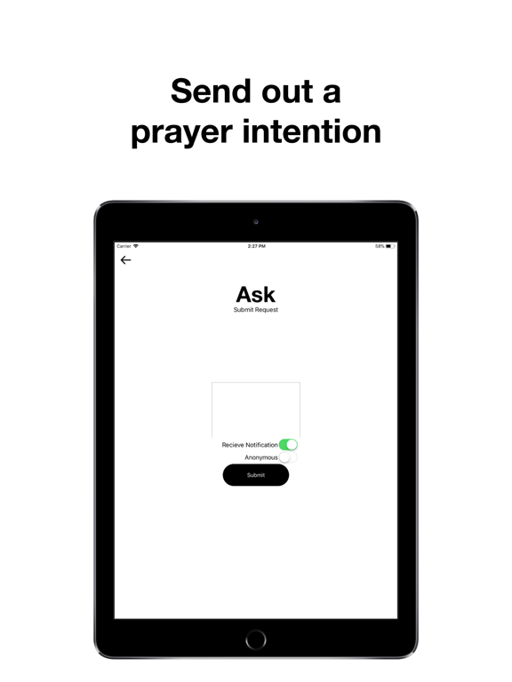 Gathered - a prayer app screenshot 2