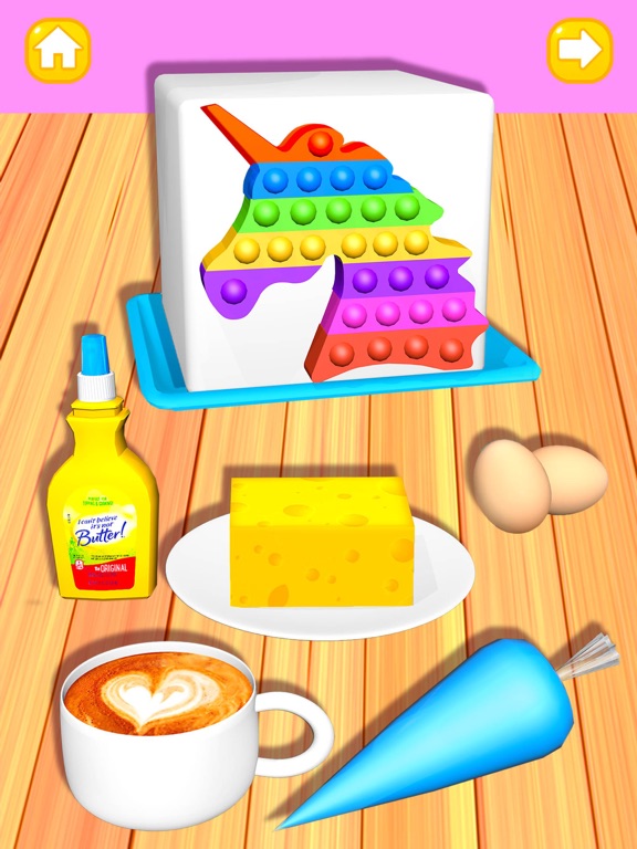 Cake Art: Pop It Baking Games screenshot 4