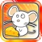 Collect all the coins and drop a cheese from up high and get it to feed the mouse across all the obstacles
