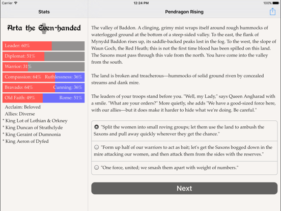 Pendragon Rising для iPad