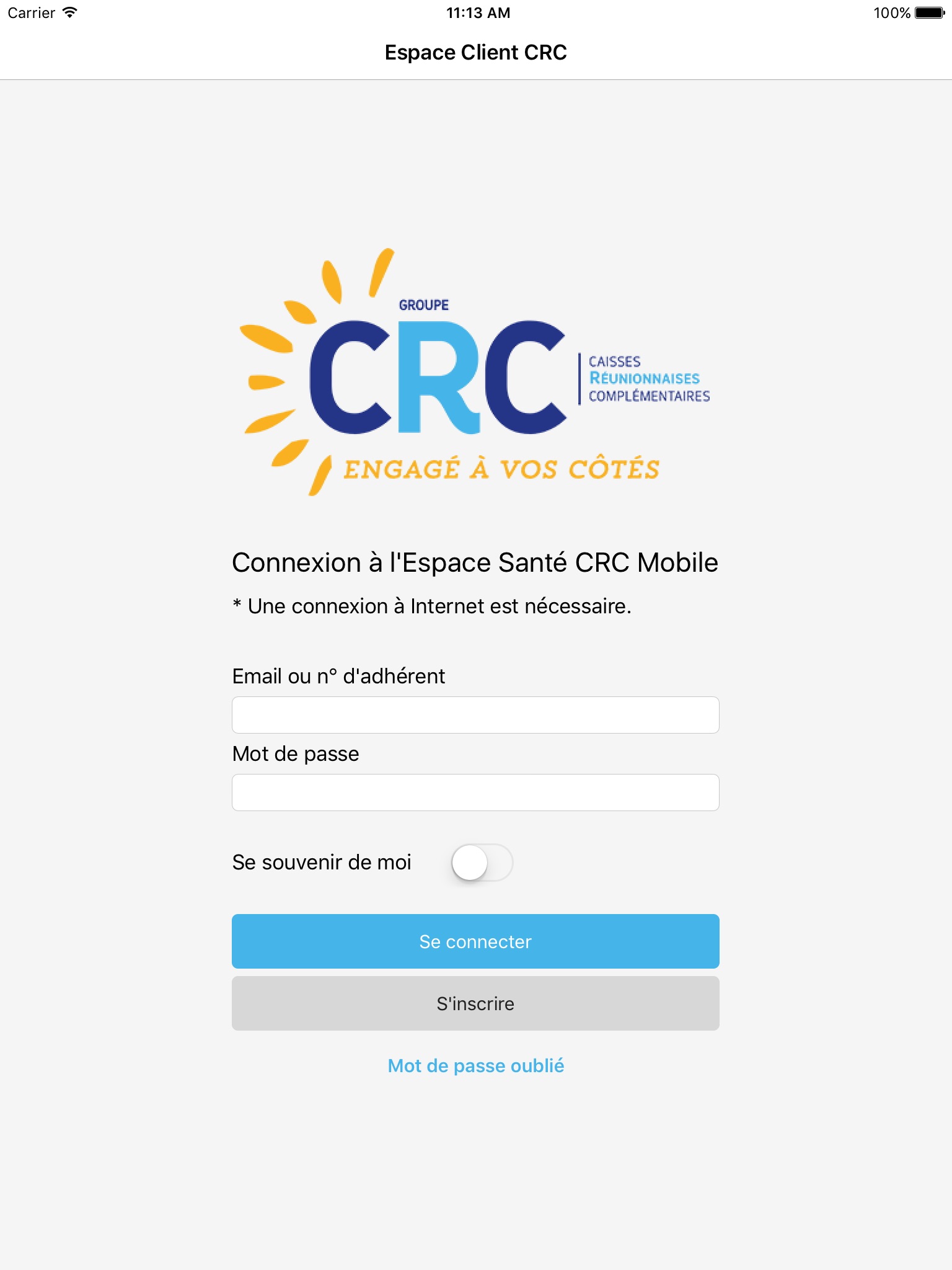 CRC Santé screenshot 2