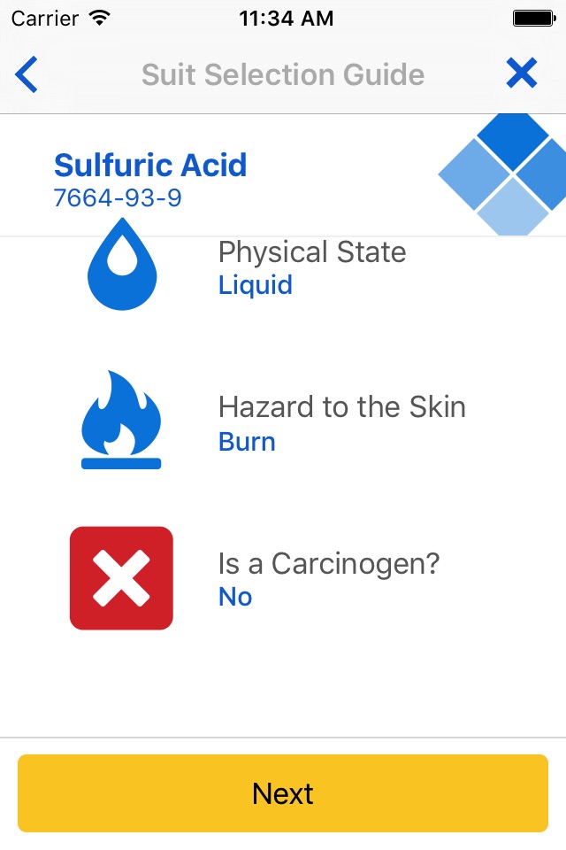 HazMatch® Protective Guide screenshot 3