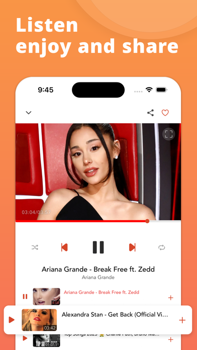 Music Player : Songs, Videos screenshot 2