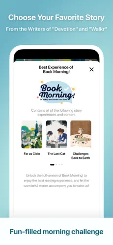 Captura 4 Book Morning! Your Story Alarm iphone