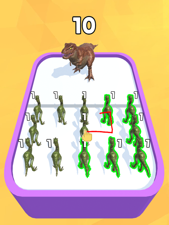 Merge & Fight - Dinosaur Game screenshot 3