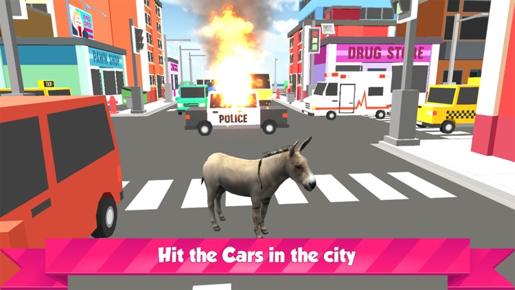 Donkey City Rampage Simulator screenshot-8