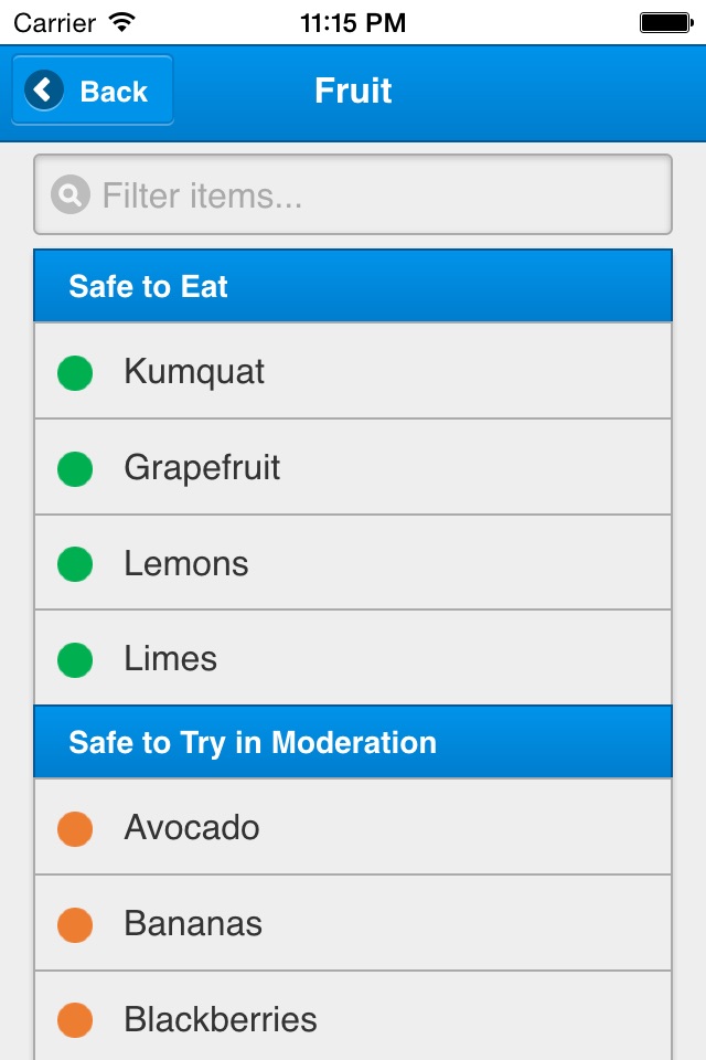 Fructose Guide screenshot 3
