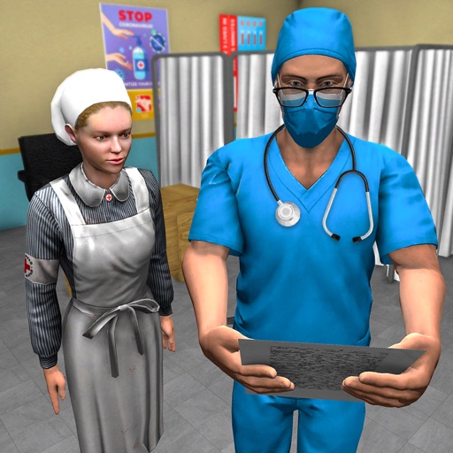 3D Virtual Hospital Doctor