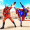 Master the art of superhero fighting, speed up the journey to become a superhero spider rope hero, and be the hero of superhero fighting games with extreme action, smash hit, strike, kick, crime battle with full speed fight and clash in spider superhero game