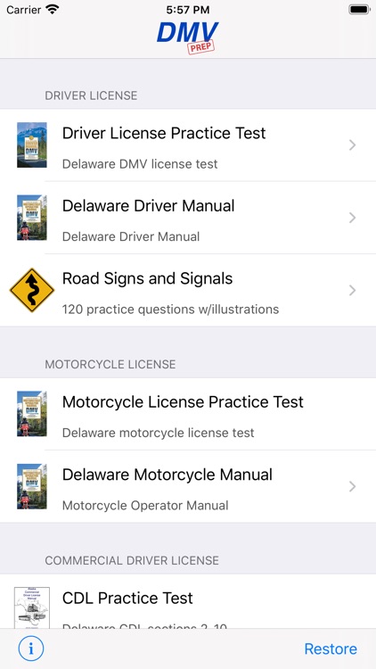 Delaware DMV Test Prep