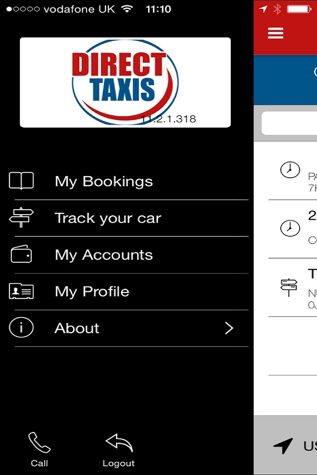 Direct Taxis screenshot 2