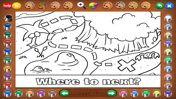 Pirates Coloring Book screenshot-7