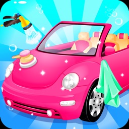 Super car wash game & mechanic icon