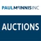 Online bidding application for Paul McInnis online auctions