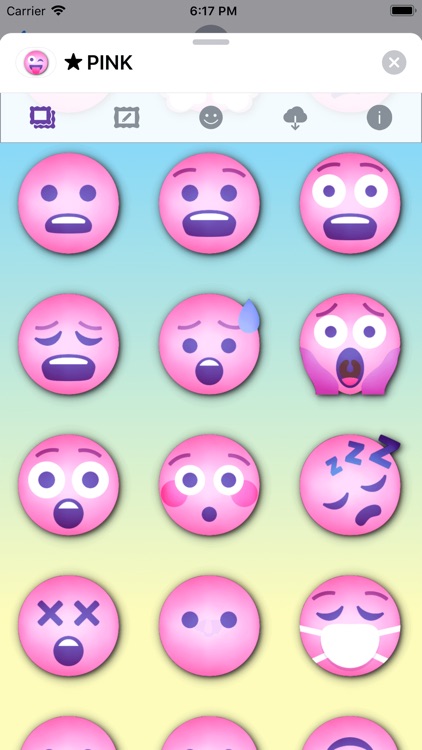 PINK Emoji • Stickers screenshot-4