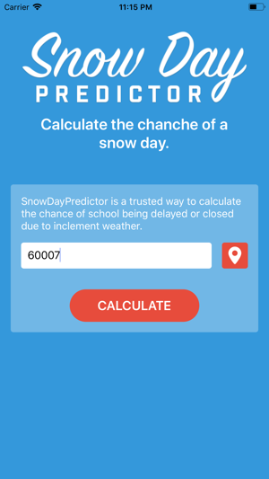 Snow Day Predictor - School