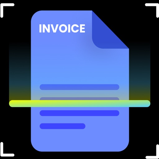 Invoice Scanner · OCR Doc Scan Icon