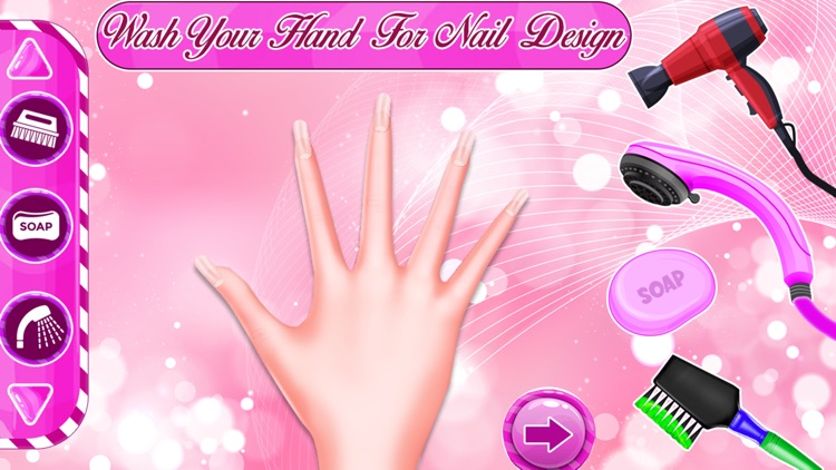 Nail Salon Girl Fashion Game screenshot-5