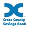 Cross County Savings Bank’s Mobile App makes it easy for you to bank on the go