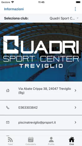 Game screenshot Quadri Sport Center hack