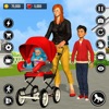 Icon Working Mother Baby Simulator