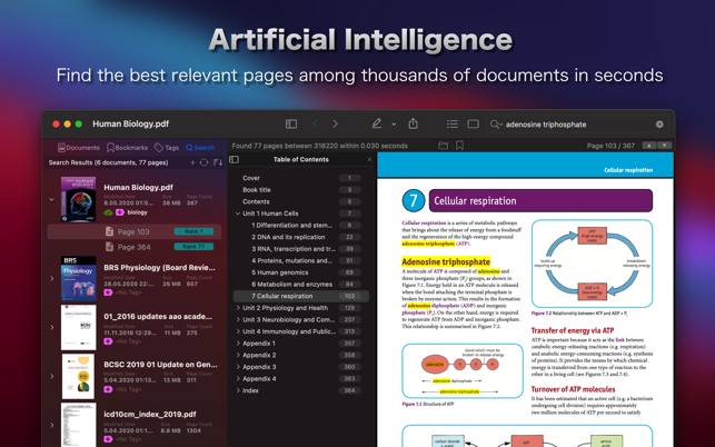 ‎PDF Search: AI-Powered App Screenshot