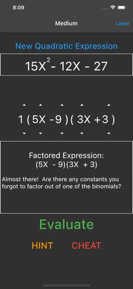 Game screenshot Factoring with Mr. Noor hack