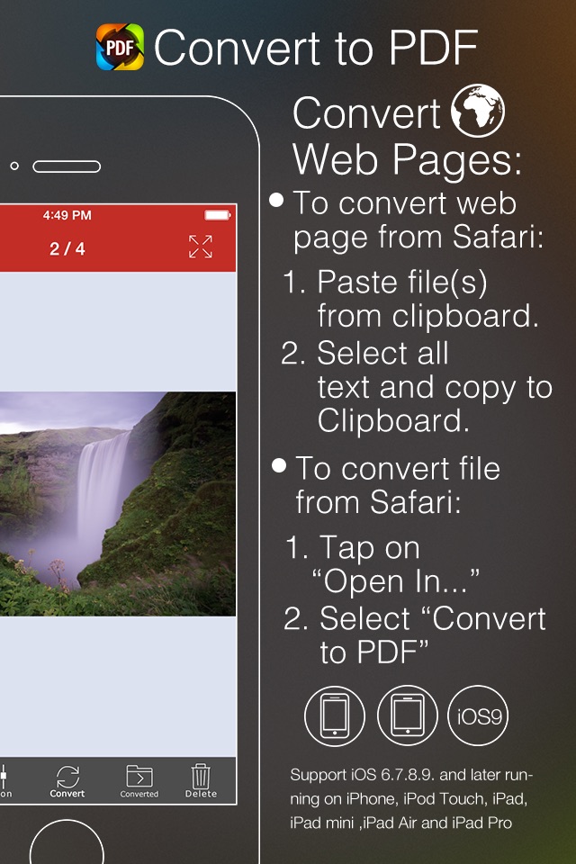 Convert to PDF Converter screenshot 2