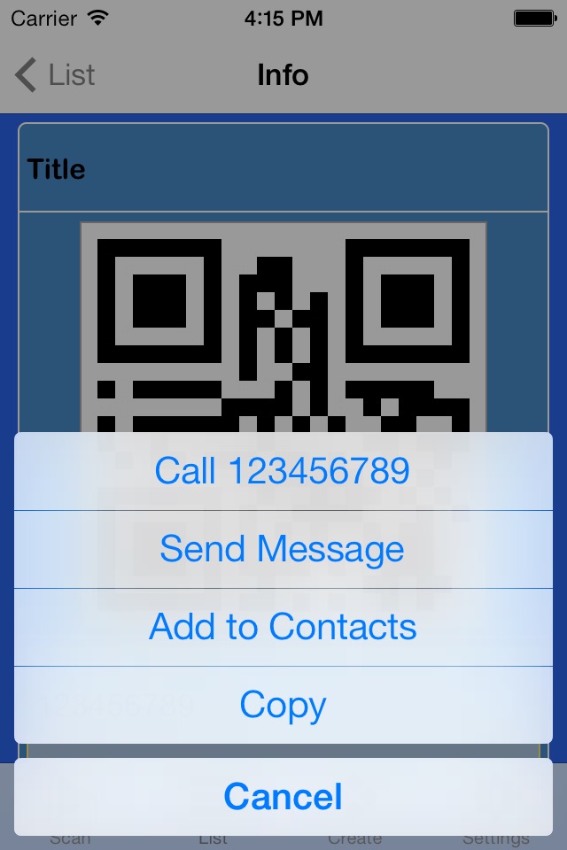 QR Code & Bar Code Scanner M+ screenshot 4