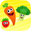 Jogos para crianças 2 3 anos - Funny Food: Kids Learning Games