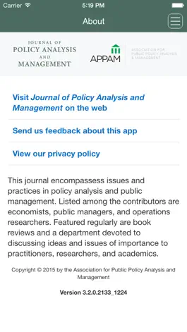 Game screenshot Jnl of Policy Analysis & Manag mod apk