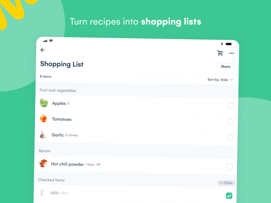 Whisk: Recipes & Grocery Listのおすすめ画像5