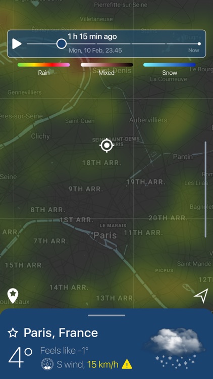 Weather Radar Live Temperature screenshot-5