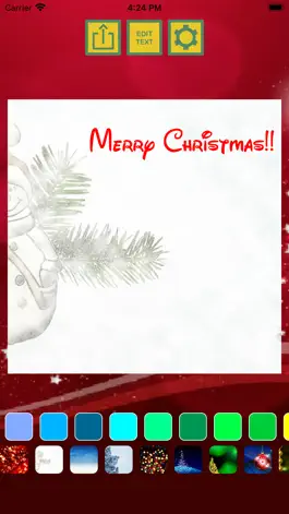 Game screenshot Christmas invitation cards hack