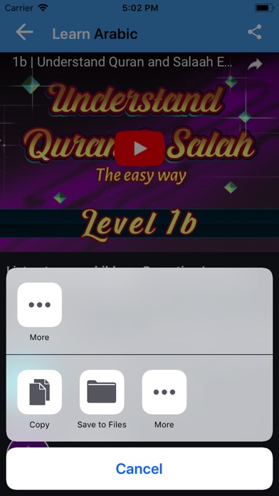 Learn Arabic The Easy Way screenshot 4