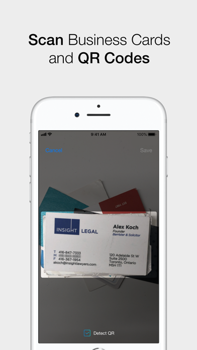 Screenshot #2 pour XapCard Business Cards