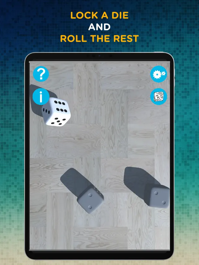 Screenshot 4 Aplicación Dados 3D iphone