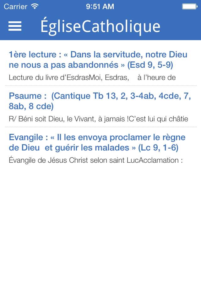 Eglise catholique en France screenshot 4