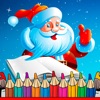 Christmas Coloring Pages Santa