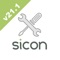Sicon Service mobile app helps engineers keep track of they're appointments, holidays, training and any other related tasks