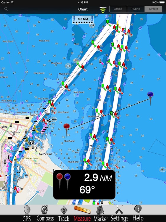 Mediterranean SE GPS Chart Pro screenshot-3