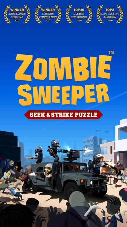 Zombie Sweeper: Action Puzzle screenshot-9