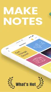 sticky widget todo notes app iphone screenshot 1