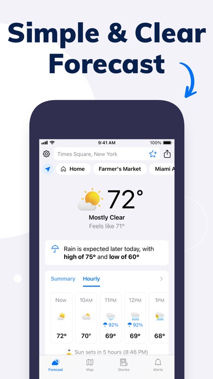 Tomorrow.io: Weather Forecast screenshot-0