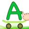 Trace through the ABC Alphabets and learn them easily in this educational game for kids and toddlers