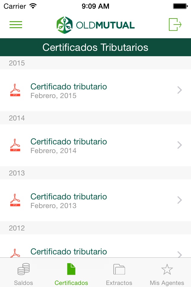 Skandia Colombia APP screenshot 3